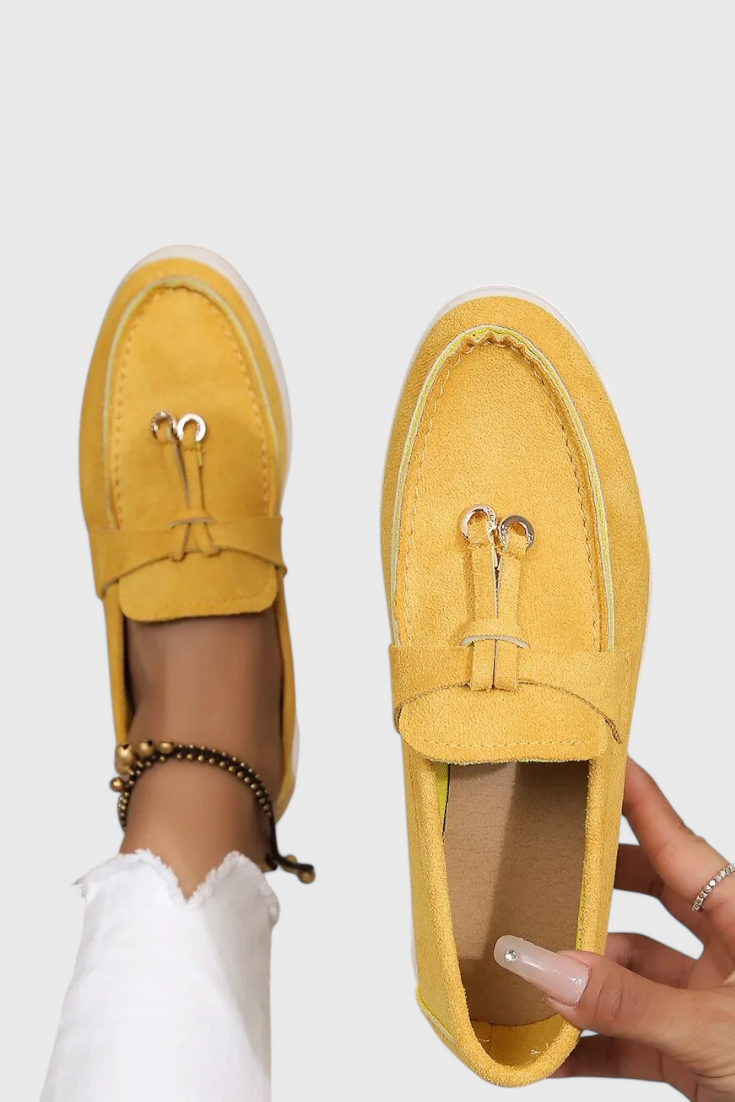 Coralie Suede-Finish Everyday Loafers