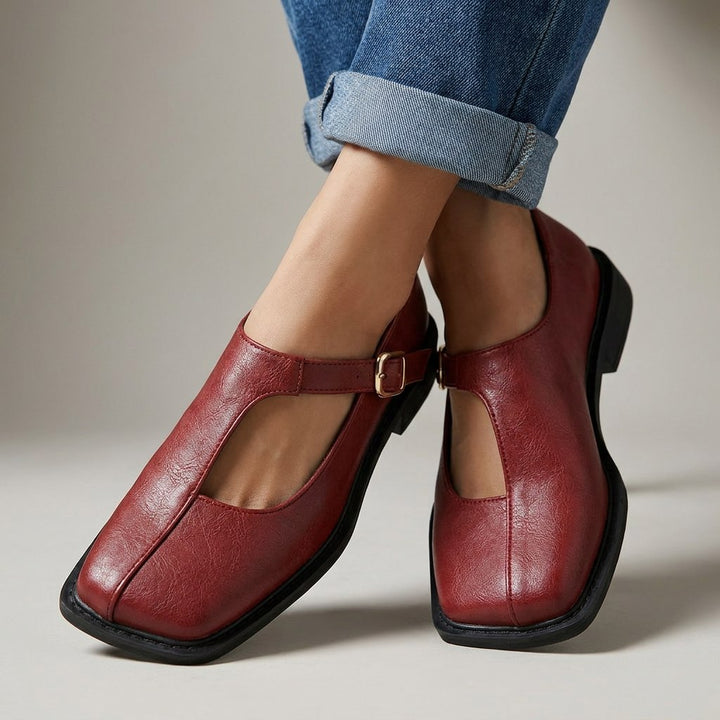 Rosalie Comfort Leather Flats