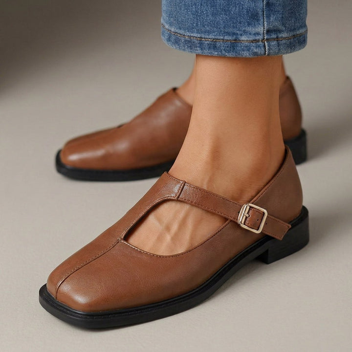 Rosalie Comfort Leather Flats