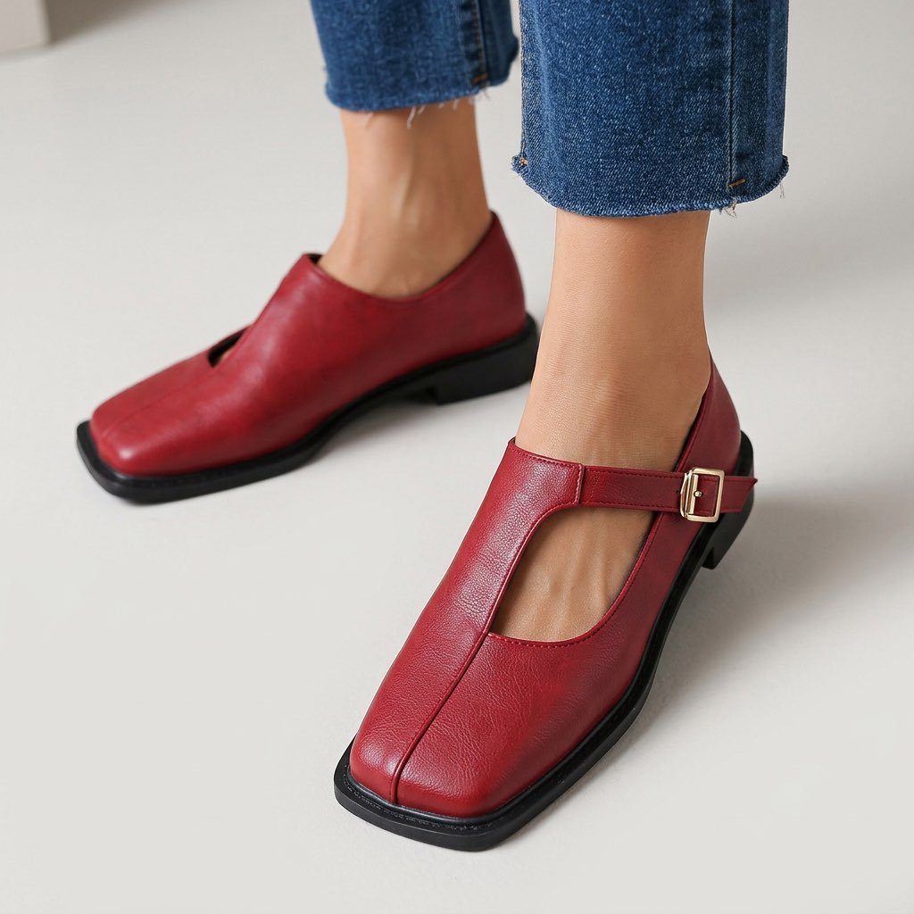 Rosalie Comfort Leather Flats