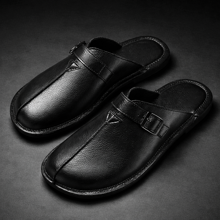 Russell Genuine Leather Mules