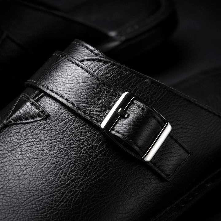 Russell Genuine Leather Mules