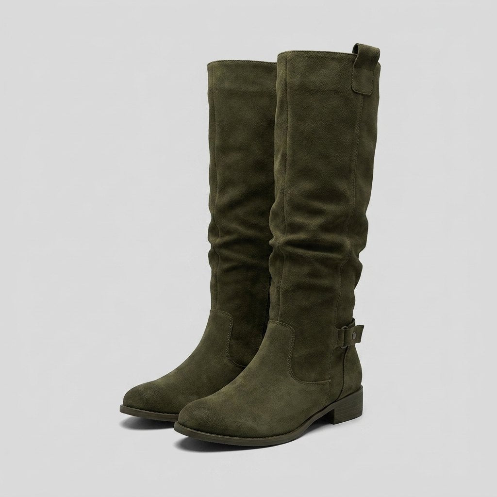Madeleine | Knee-High Suede Boots